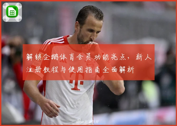 解锁企鹅体育会员功能亮点，新人注册教程与使用指南全面解析